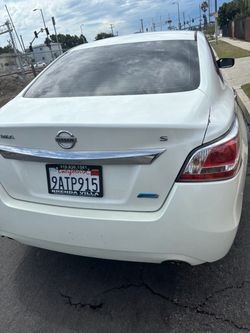 Nissan Altima S Sedan White