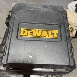 Dewalt Case and Drill Bits