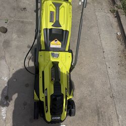 RYOBI 13 in. 11 Amp Corded Electric Walk Behind Push Lawn Mower