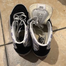 Lavender Checkered VANS