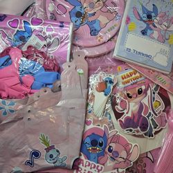#4 Stitch And Angel Party Supplies 