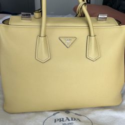 Leather Prada Bag