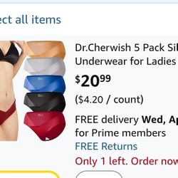 Dr. Cherish 5 Pack Underwear