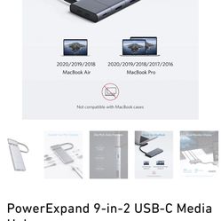 Anker Port Expansion Hub For MacBooks 