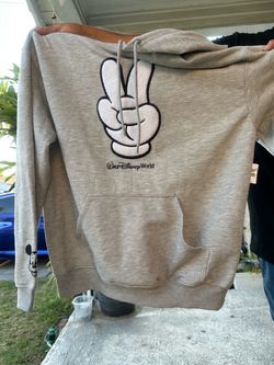 Walt Disney World Gray Pullover Hoodie