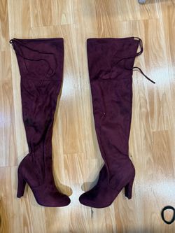 Charlotte Russe over the knee high boots size line Charlotte Russe over the knee high boots size