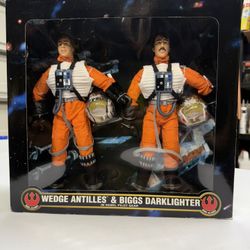1998 Star Wars Action Collection: Wedge Antilles & Biggs Darklighter