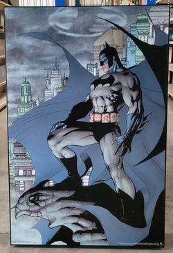 Batman On Gargoyle Art