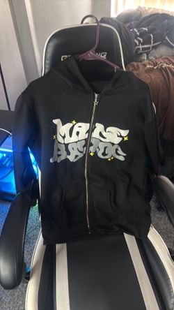 Black jacket with design