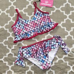 Girls Bikini Set New With Tags Mermaid Swimsuit