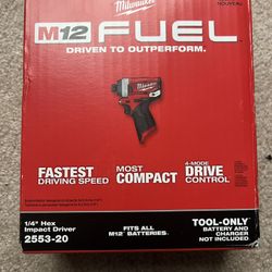 New Milwaukee Impact Driver