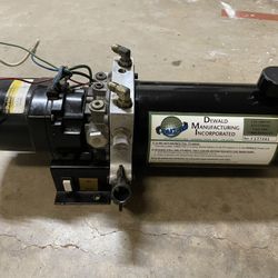 DEWALD  MANUFECTURING INCORPORATED hydraulic pump for RVs  No issues  