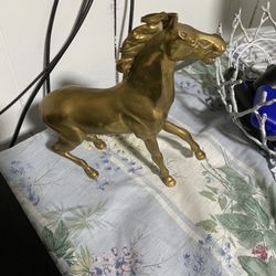 Antique Brass Stallion