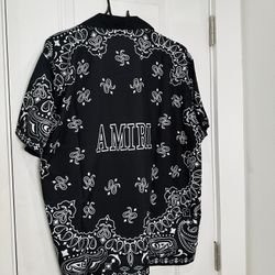 Amiri Short Sleeve Shirt Black 
