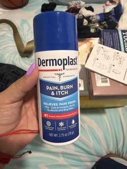 Dermoplast Pain, Burn & Itch Relief Spray for Minor Cuts, Burns and Bug Bites, 2.75 Oz (Packaging May Vary)