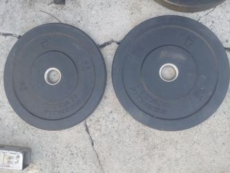 Titan Fitness 10 lb Bumper Plates Pair