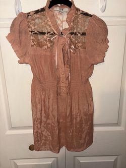 Forever 21 Dusty Salmon Pink Blouse