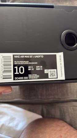 Nike air max 97/ undefeated