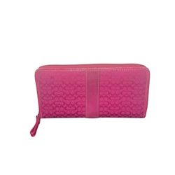Coach Hot Pink Zip Wallet