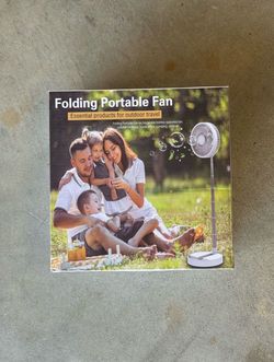 Portable fan rechargeable