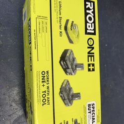 2 Ryobi Batteries And Fast Charger