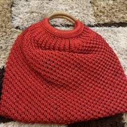 Red Hand Bag