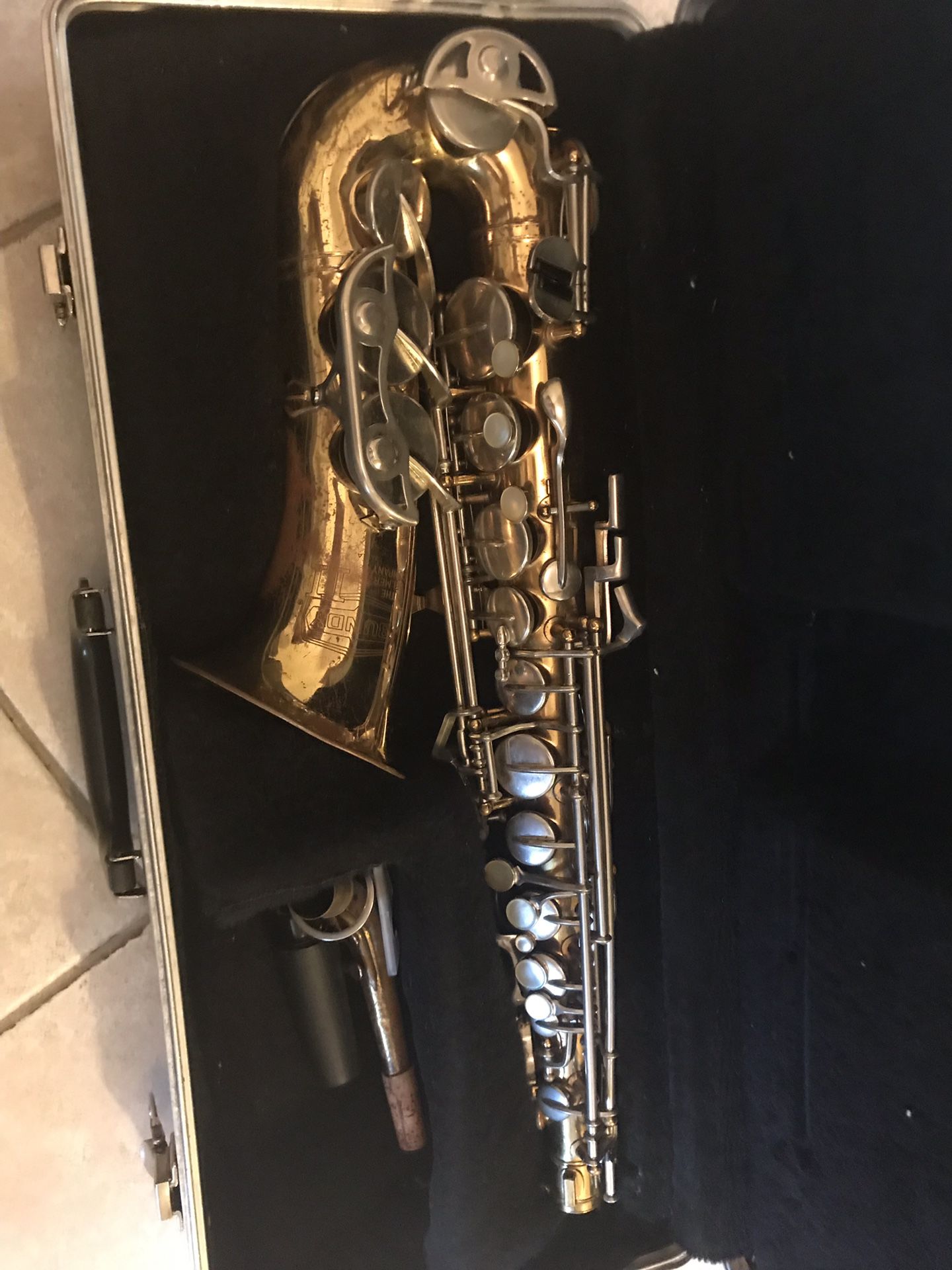 Bundy alto saxophone