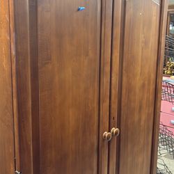 Wood Wardrobe