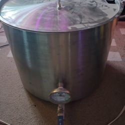 15 Gal Kettle W/Lid  Crab Boils