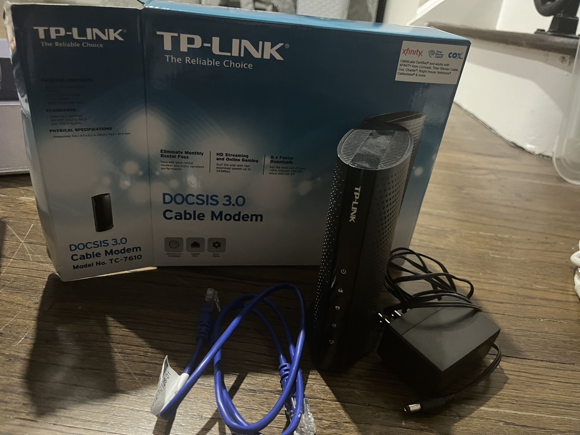 TP-Link C-7610 DOCSIS 3.0 Cable Modem 