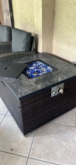 Gas fire