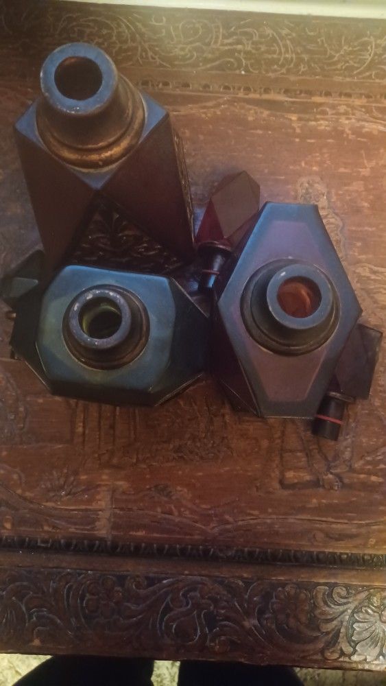 Set Of 3 Perfume Bottles