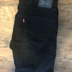 black pants levi 505 