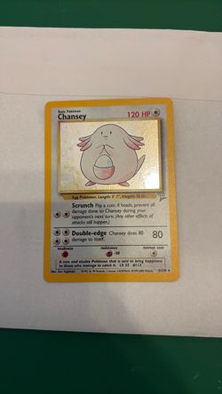 Chansey Holo Rare Pokémon Card 3/130