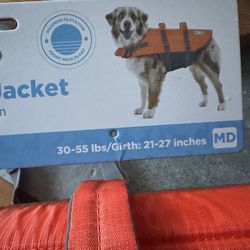 Dog Life Jacket Size Medium