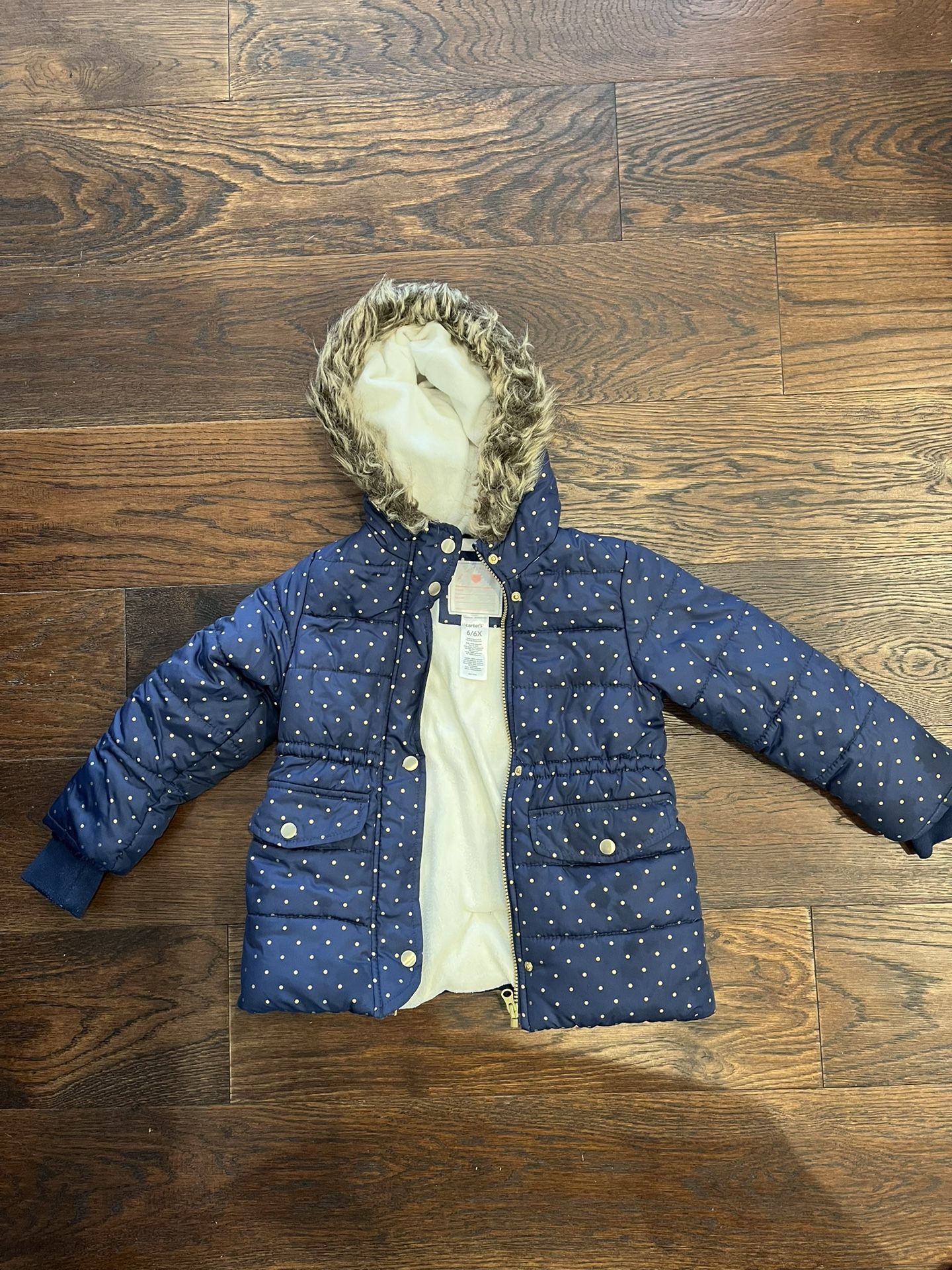 Carter’s Kids Winter Jacket Size 6/6x