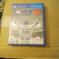 PS4 Game MLB15 Is Used 