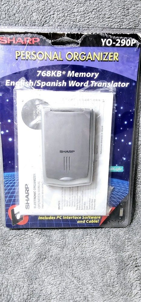 Classic Sharp Electronic Organizer YO-290P