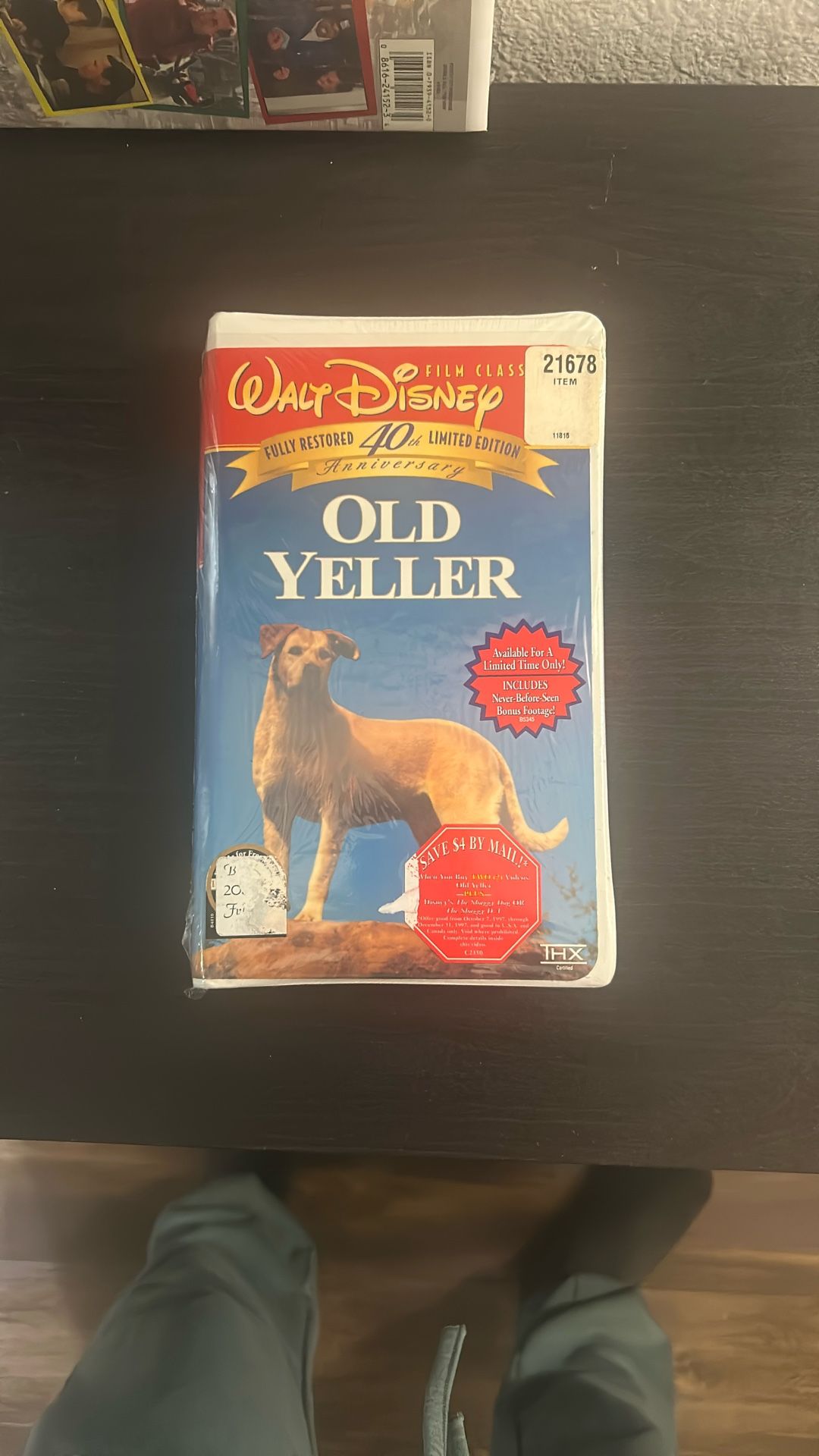Walt Disney Fully Restored 40Th Anniversary Limited Edition Old Yeller