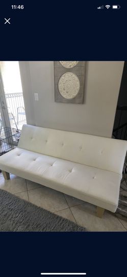 White Futon