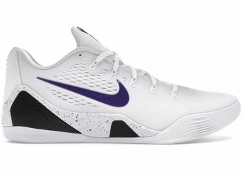 Nike Kobe 9 EM Low Protro “White/Court Purple” - Size 11.5