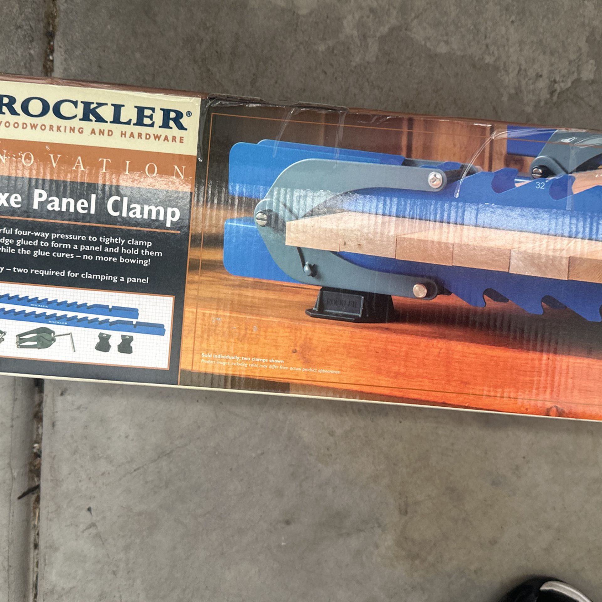 Rockler Deluxe Panel Clamp (4 way Clamp)