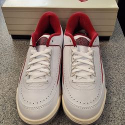 Jordan White Varsity Red FS0383-161 size 10.5