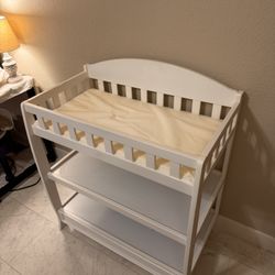 Children Changing Table With Pad