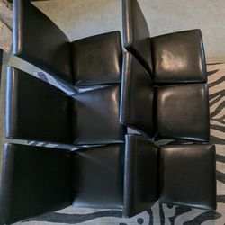 Solid Full Wooden Dining Table With 6 Chairs