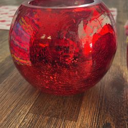 Red Small Vases 