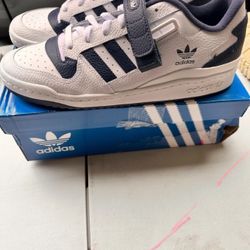 Adidas Originals Forum Low White Navy Rare Men's Lifestyle Shoe GY5831 - US 11.5