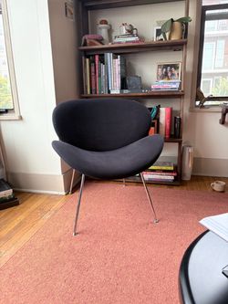 Beautiful modern unique black chair