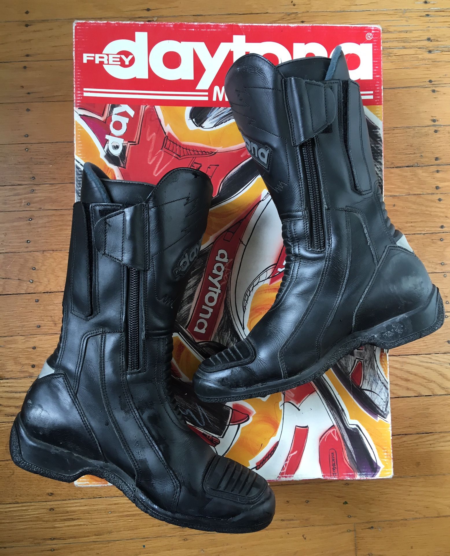 Daytona Road Star women's ladies motorcycle boots, size 36 (6-6.5)