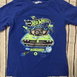 Hot wheels shirt SIZE 6